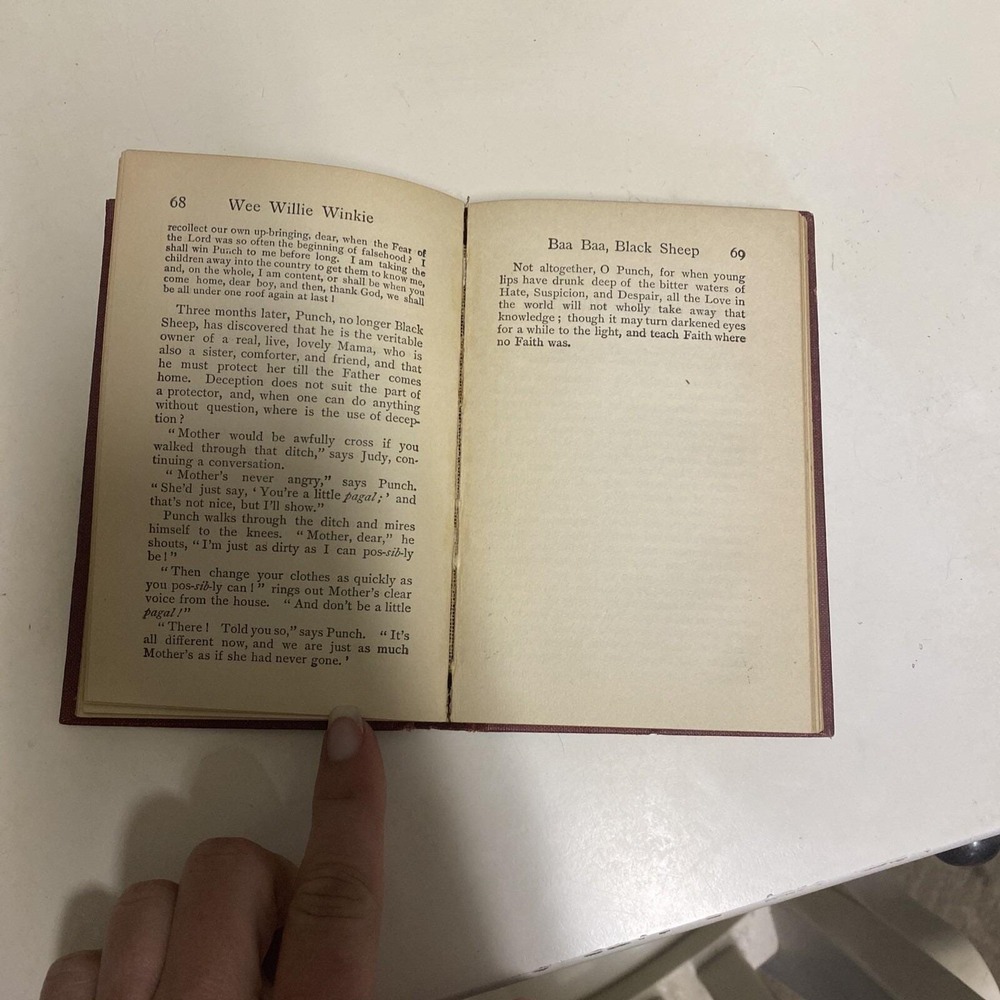 Rudyard Kipling 1910 Book Manhattan Press Wee Willie Winkie & Other Stories HB - Picture 8 of 9
